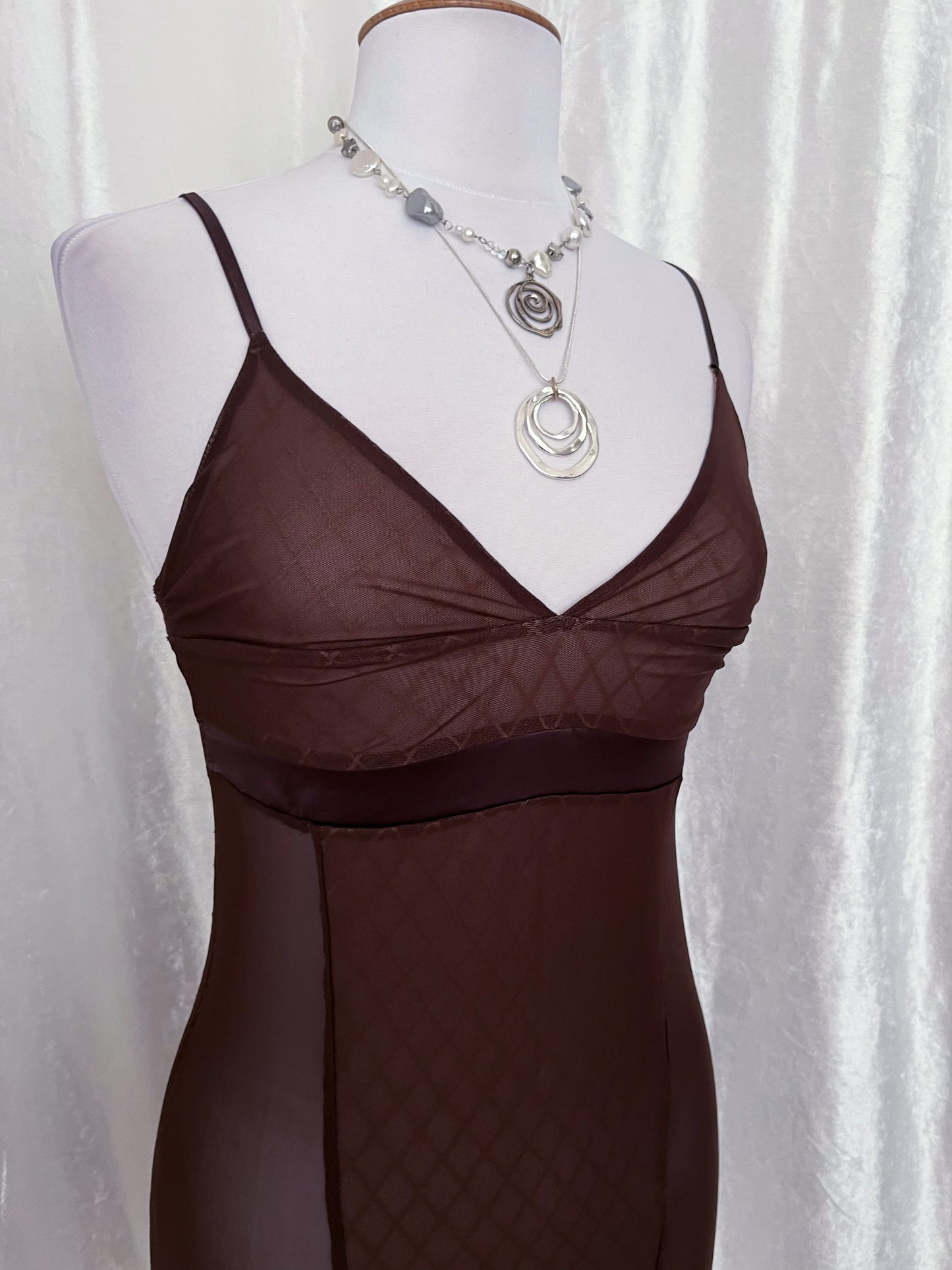 Triumph iconic mesh brown babydoll 🧸