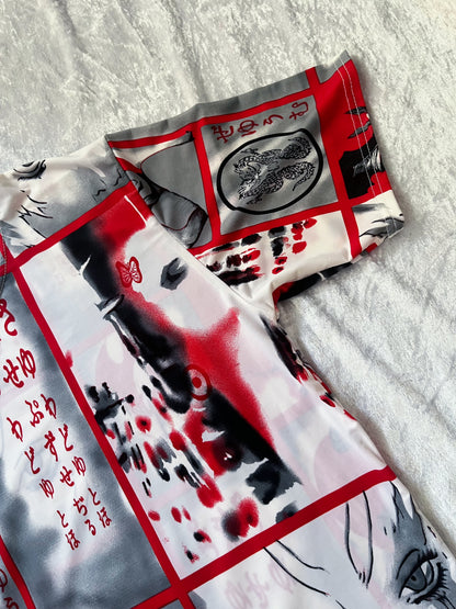 00’s Devilman Crybaby inspired manga top 😈👼🏼
