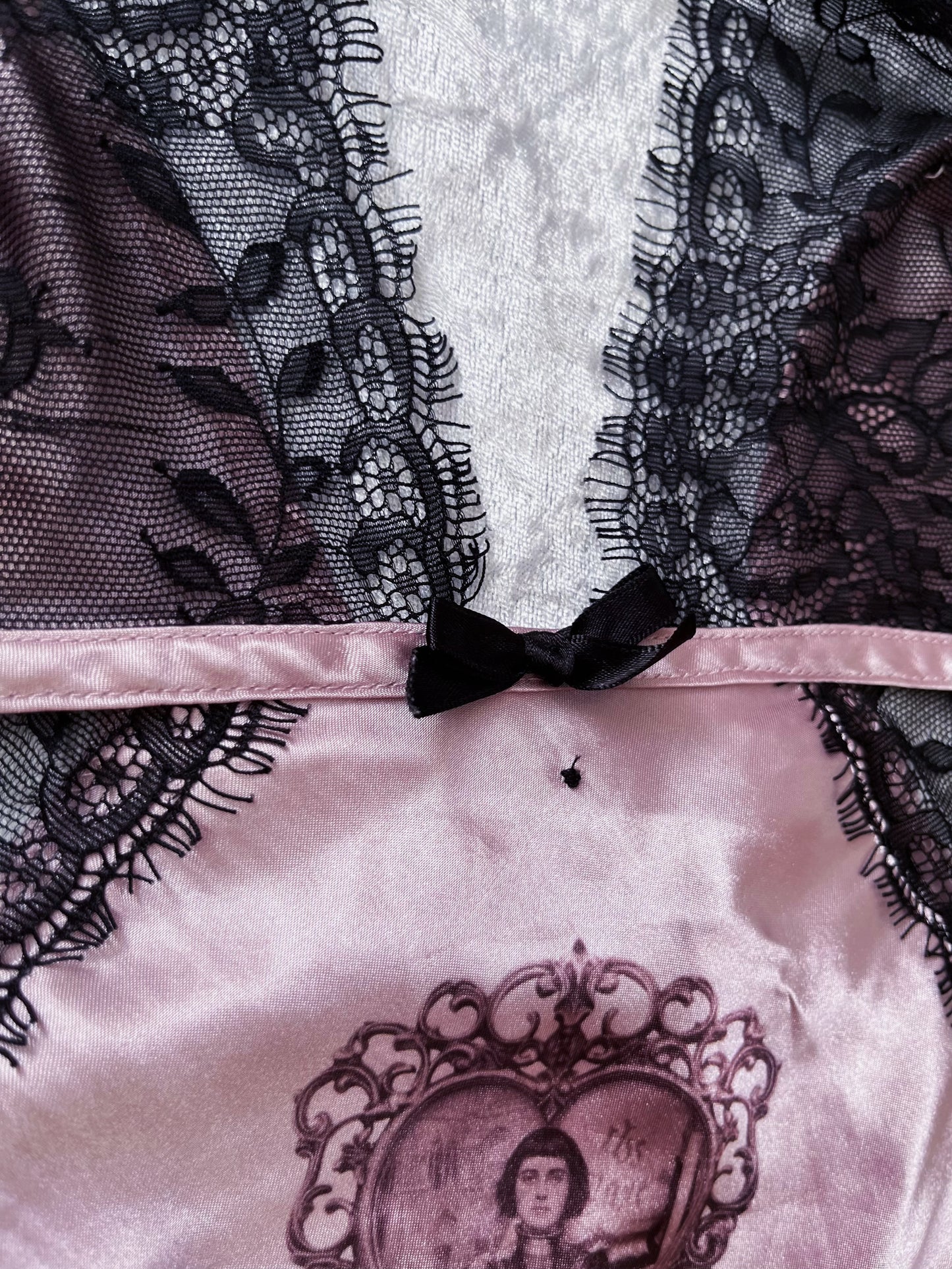Joan Of Arc Reworked lilac saten & lace nightgown 💜🗡️