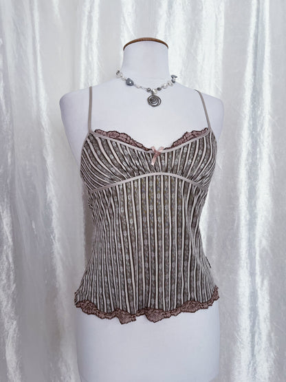 00’s coquette lingerie top 🎀✨