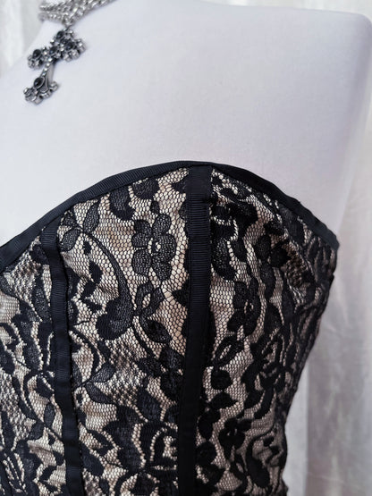 00'ss gothic princess corset top 🖤🦇
