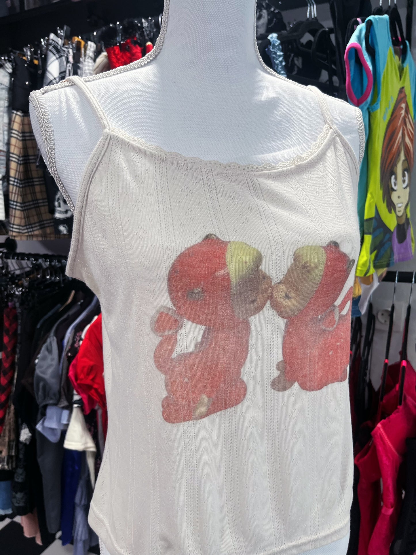Hellish cupids REWORKED creamy knit style top 💋