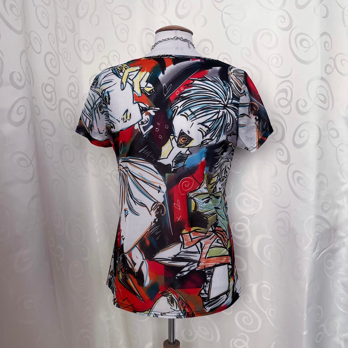 Twee anime mesh tee ❤️🍥