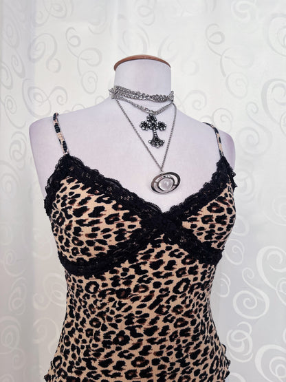 Alt leopard print Pimkie cami top 🐆🖤