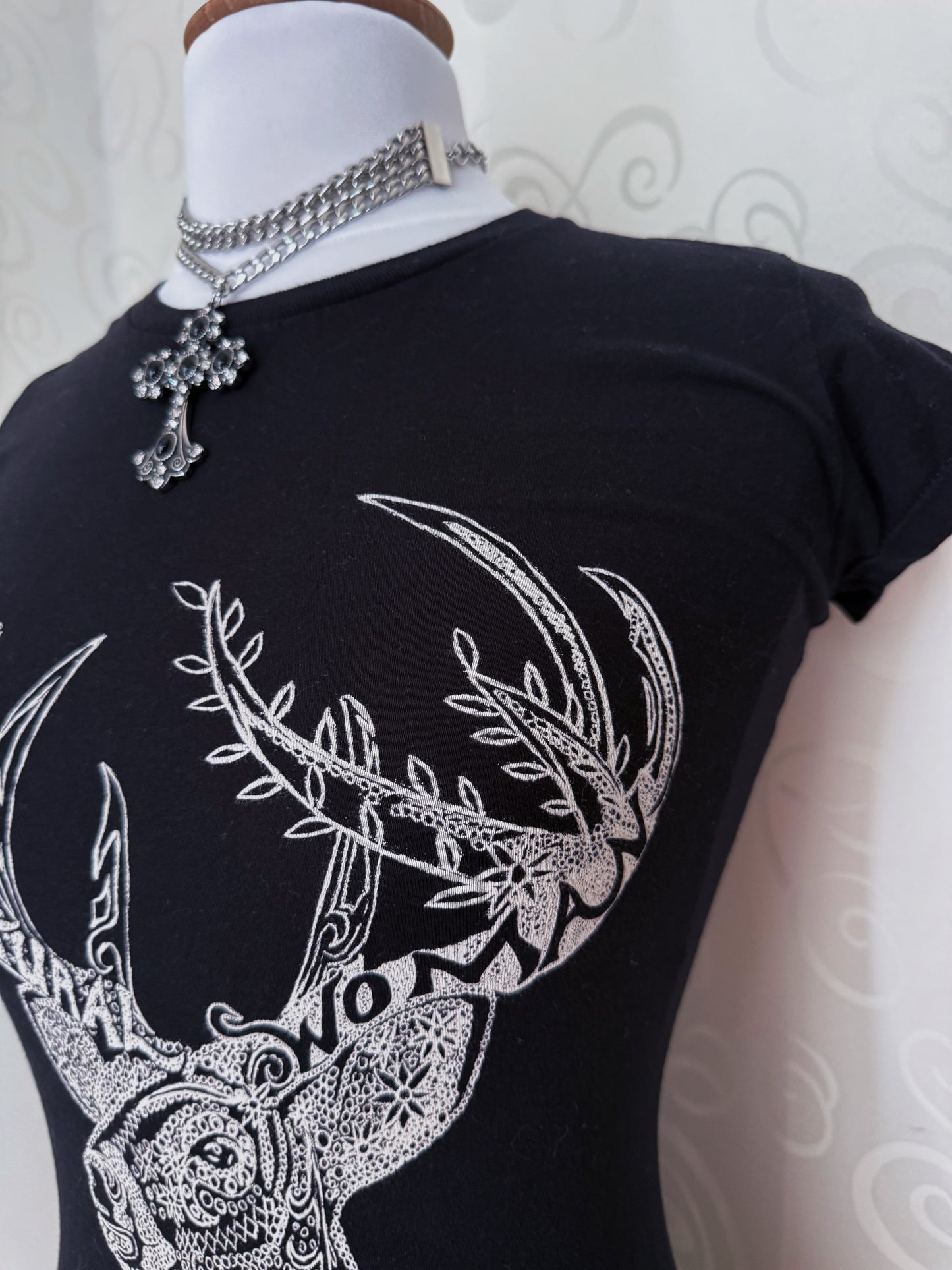 Whimsy deer tee 🦌🌀