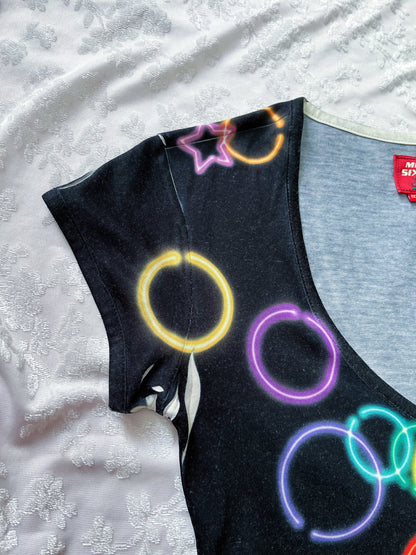 Miss Sixty cutest small y2k top 💕💋