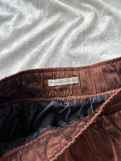 00’s whimsy fairy light brown skirt