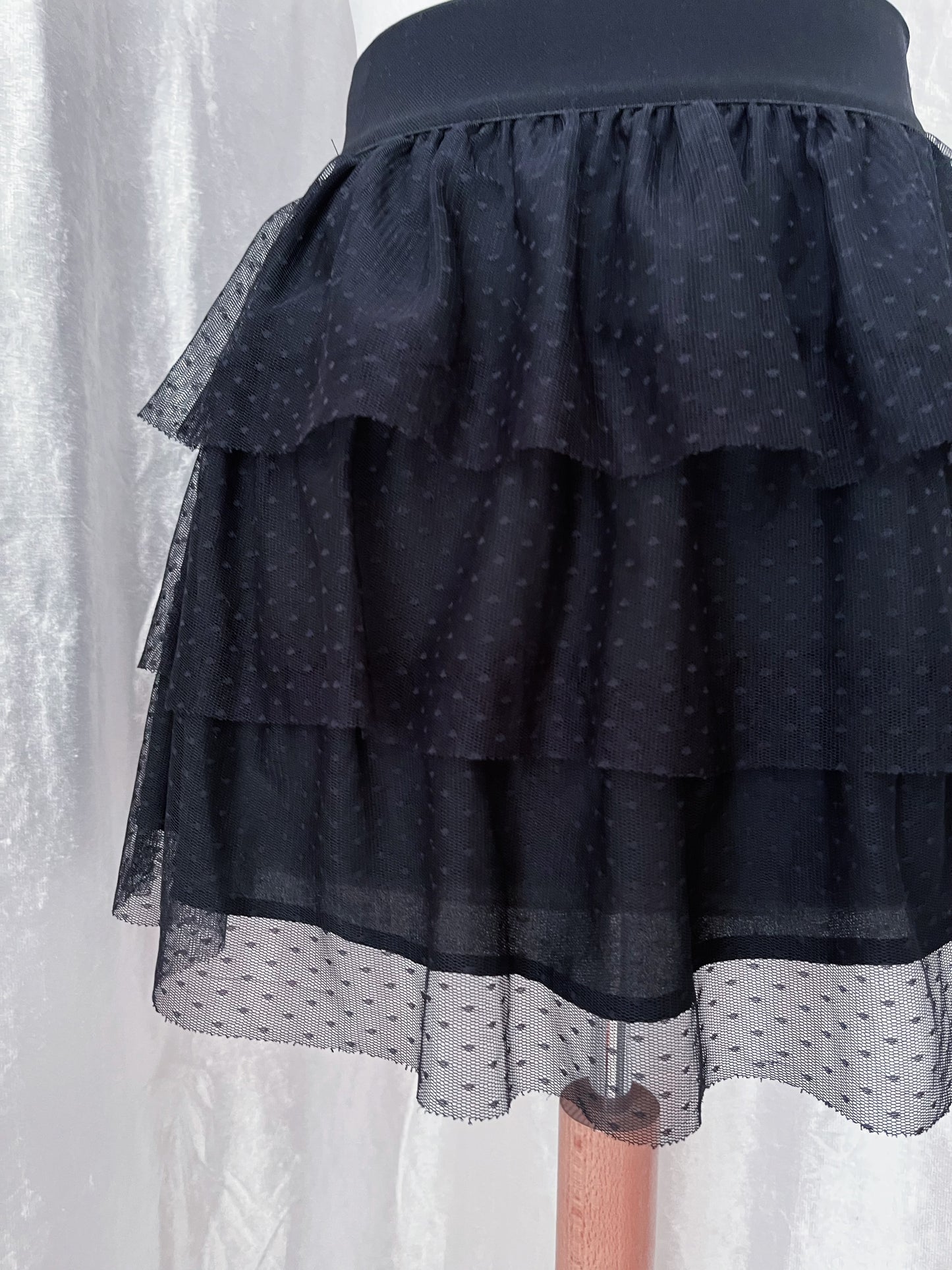 Dark coquette tulle black skirt 🎀