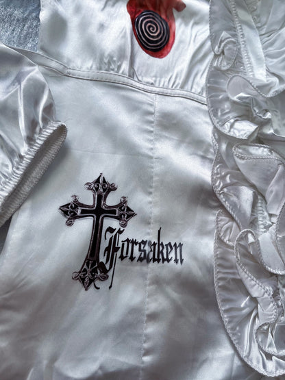Forsaken By You Reworked gothic deadstock ruffle shirt ✝️🫀