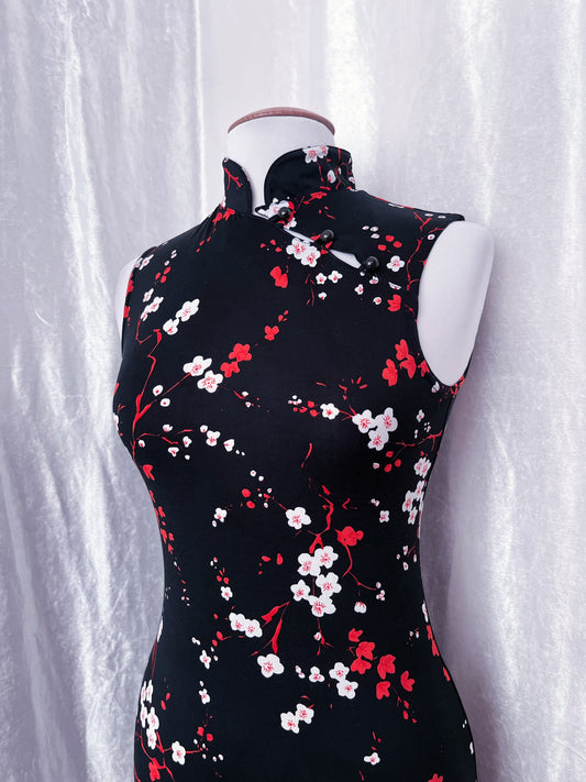 Pimkie Asian Qipao style floral dress 🌹