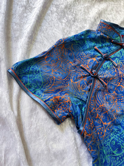 Amazing Grace asian colorful Qipao dress 🌜⭐️