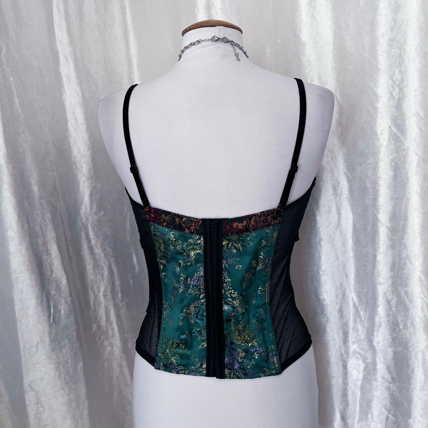 H&M asian style corset top 🐉
