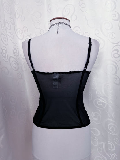 Whimsygoth / Gothic purple lacey corset 🔮