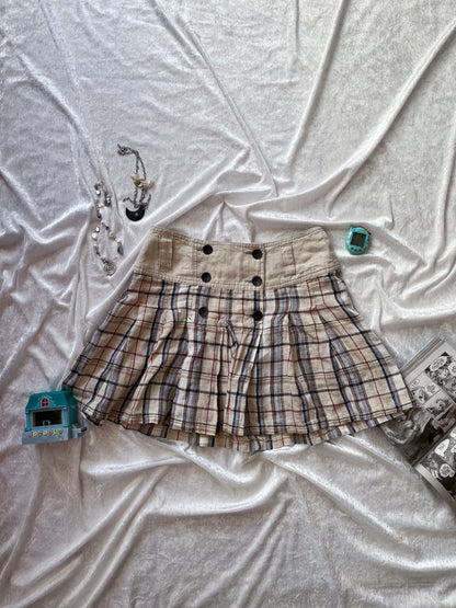 Cute dark academia x coquette linen skirt 📖📓