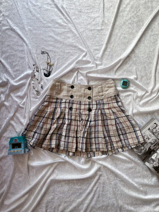Cute dark academia x coquette linen skirt 📖📓