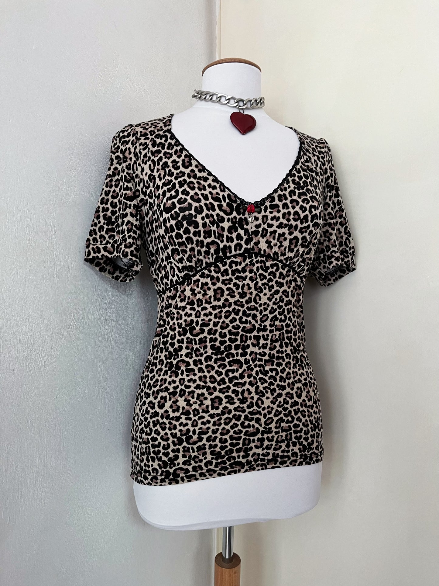 VIVE MARIA animal print top 🐆🌹