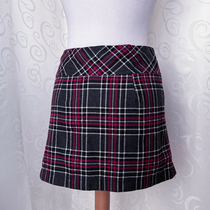 Alt tartan checked skirt 🌀💜