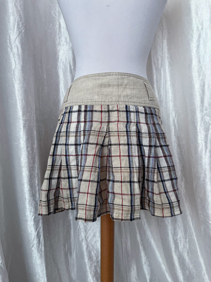 Cute dark academia x coquette linen skirt 📖📓