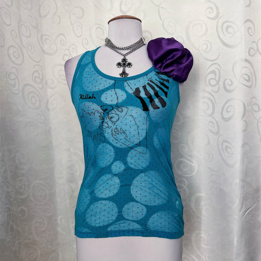 00’s iconic Killah mesh tank top 🌀💜