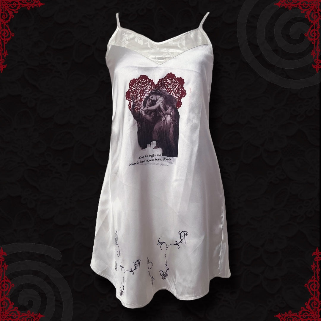 Romeo & Juliet REWORKED 00’s satin nightgown 🗡️❤️