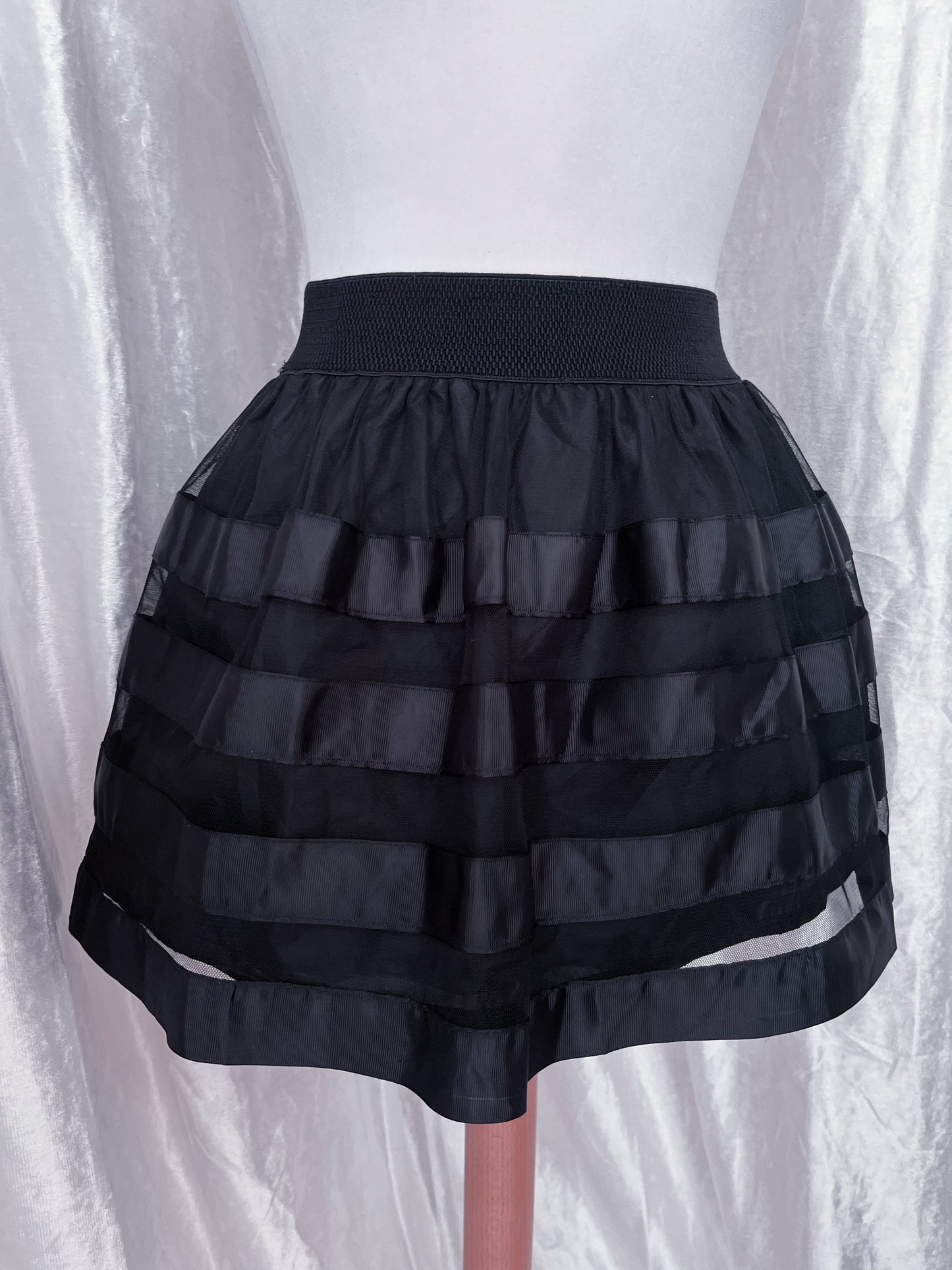 Dark coquette mesh skirt 🎀