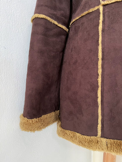 Y2K Afghan style coat