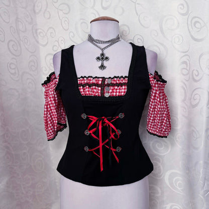 00’s Stockerpoint twee dirndl top 🍎🥧