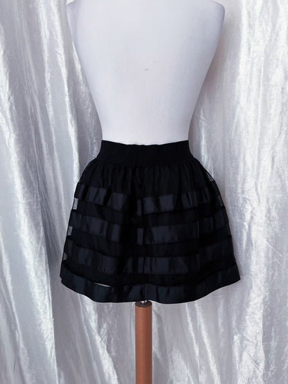 Dark coquette mesh skirt 🎀