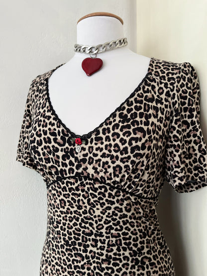 VIVE MARIA animal print top 🐆🌹