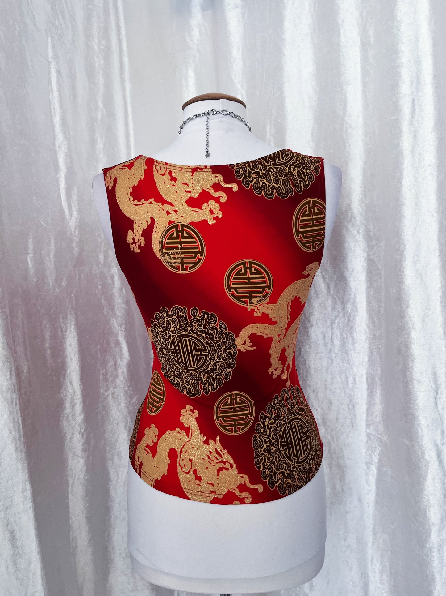 00's Orsay Asian style top 🐉