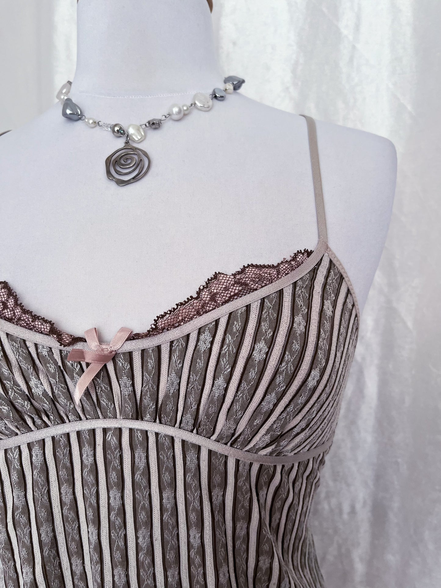 00’s coquette lingerie top 🎀✨