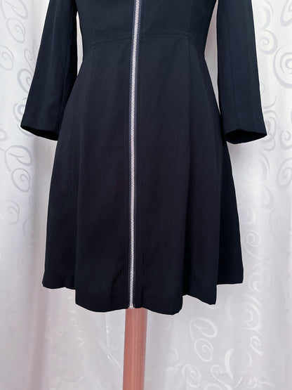Morgan zip-up witchy black & purple dress 🖤💜