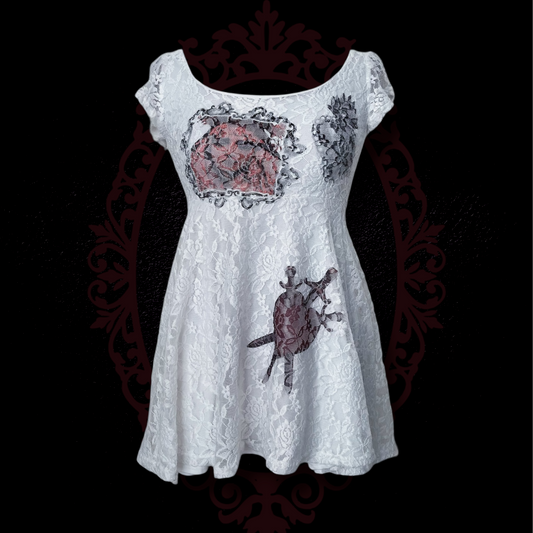 Crying Mary Reworked lace tunic/dress 🫀