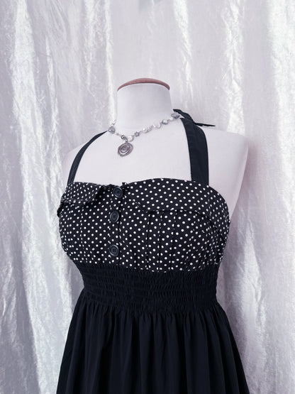 00’s Fishbone polka dress 🎶