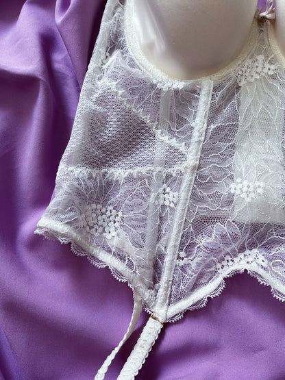 Chantelle brand new angelic milk corset 🪽