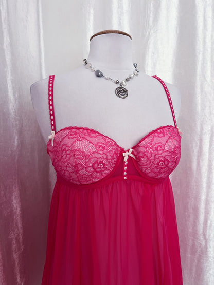 Cutest H&M coquette pink babydoll 🎀💕