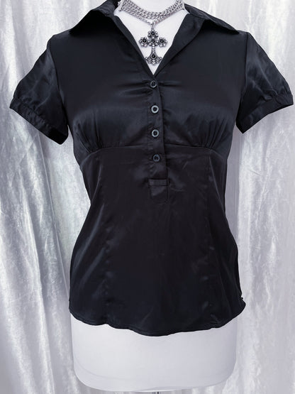Atmosphere black gothic top 🖤