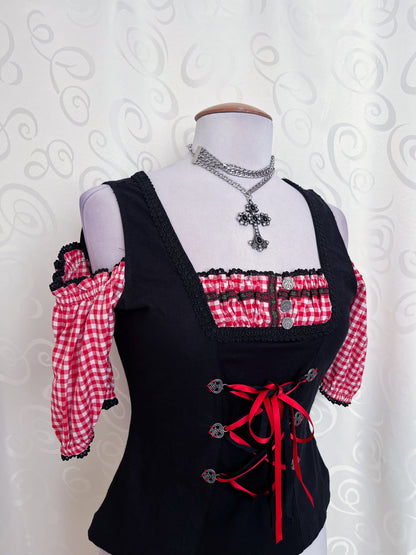 00’s Stockerpoint twee dirndl top 🍎🥧