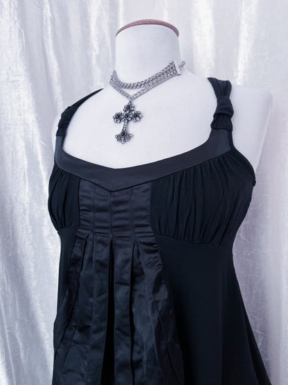 00’s Morgan witchy black top 🧙🏻