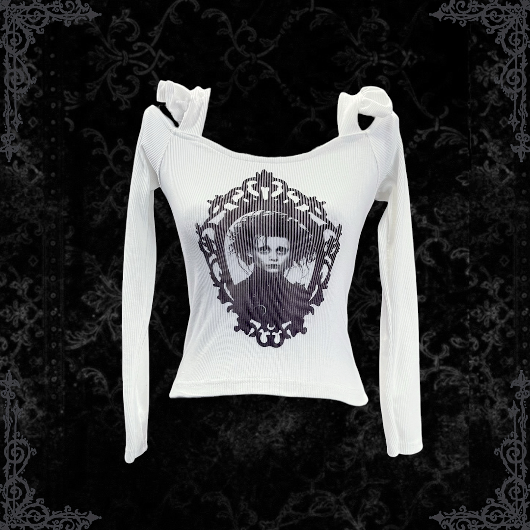 Edward REWORKED white top ✂️