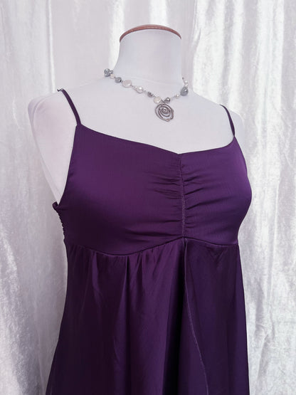 00’s whimsy fairy purple double-layered dress 🧚🏻‍♀️💜