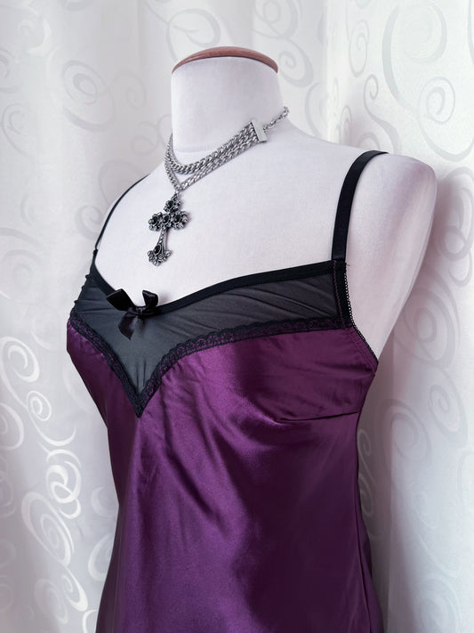 Whimsy dark purple lingerie nightgown 💜🗝