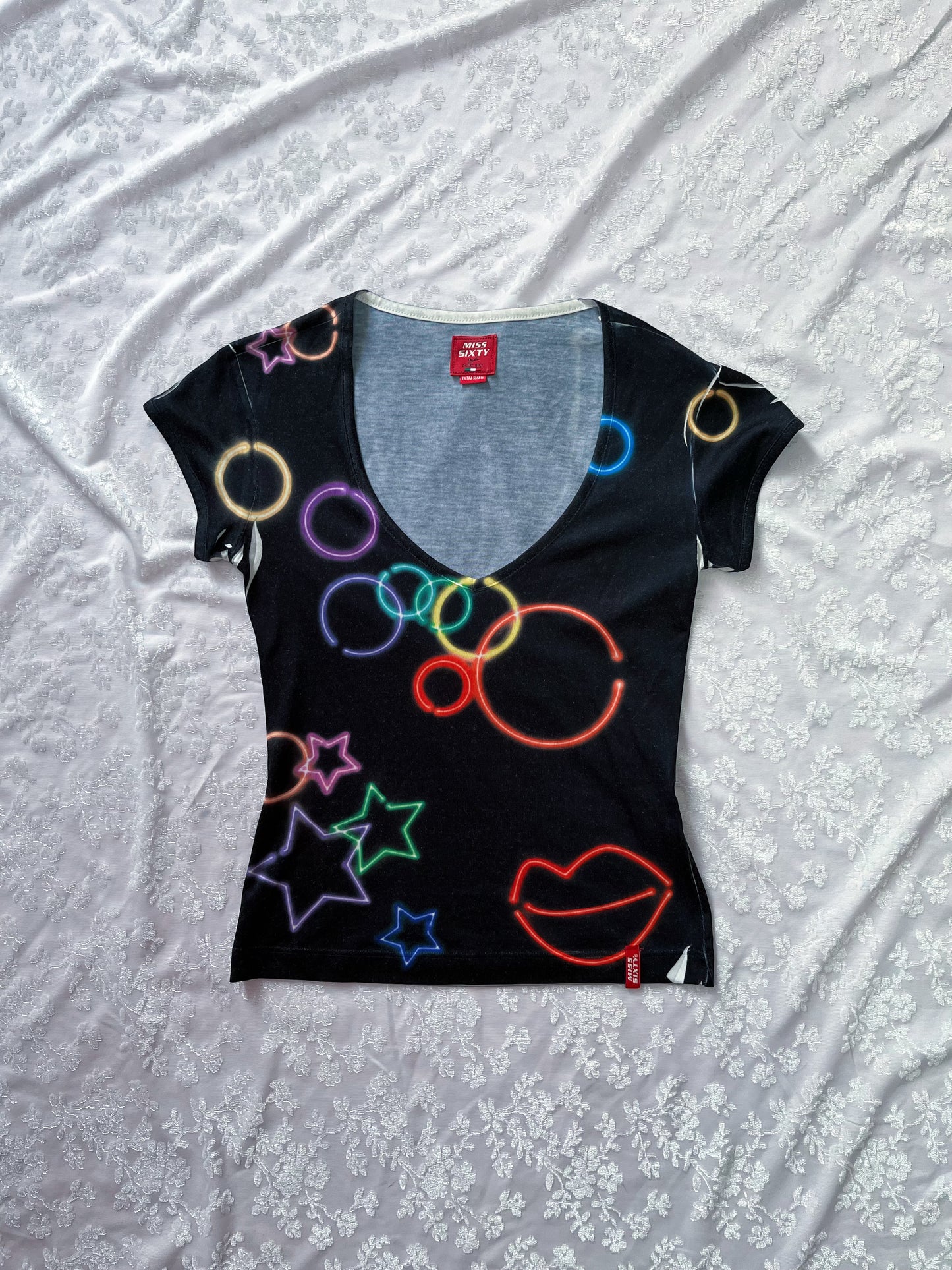Miss Sixty cutest small y2k top 💕💋