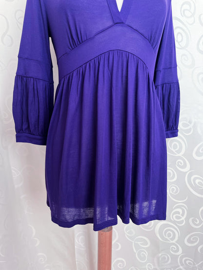 Intimissimi purple lolita top with cut-out bust detail 💜🦇
