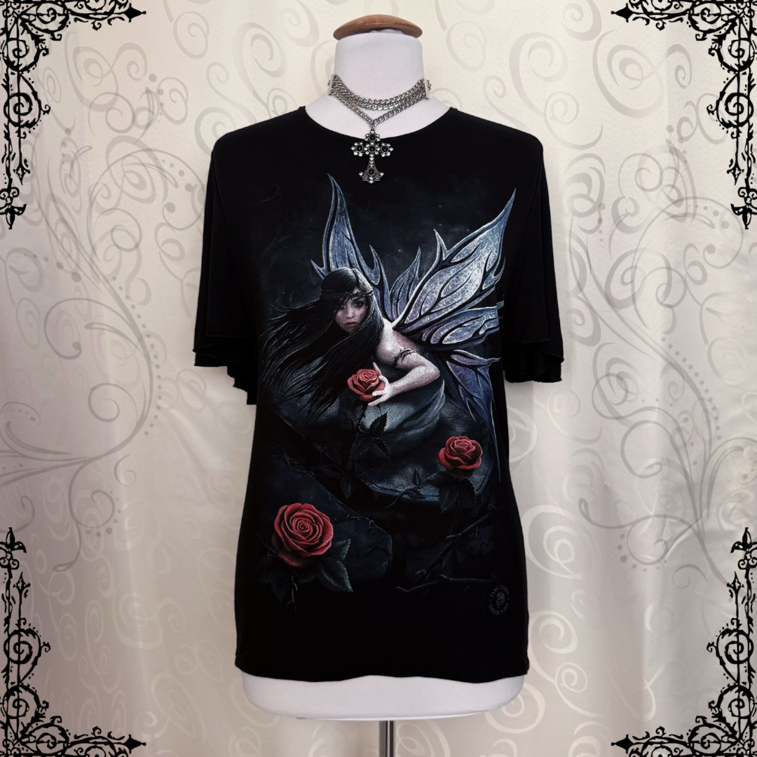 Spiral Direct whimsygoth fairy print top 🦇🦋
