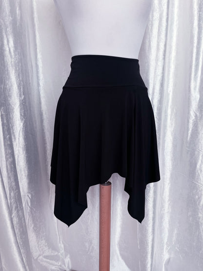 Witchy black asymmetrical skirt 🔮