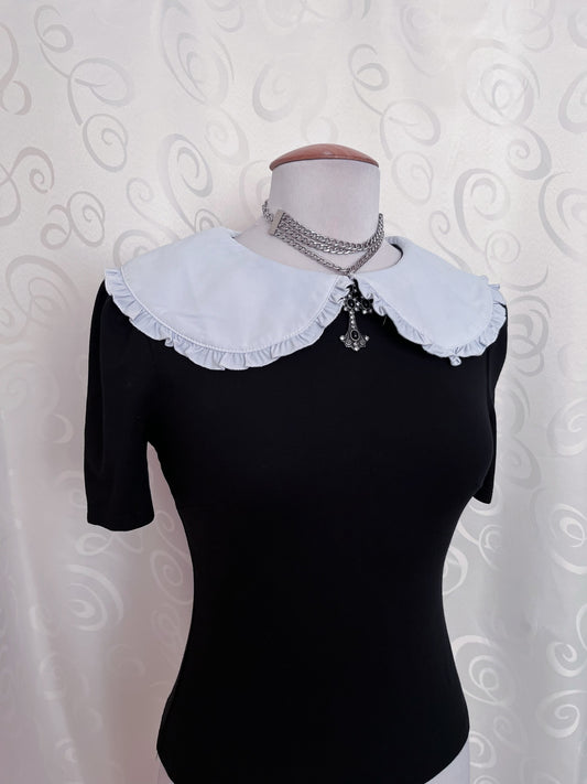 Killstar Ruby Lace Collar Top 🖤