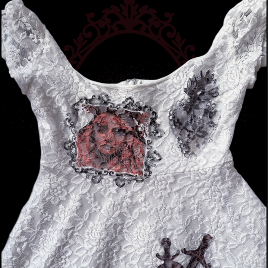 Crying Mary Reworked lace tunic/dress 🫀