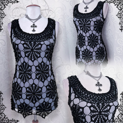 00’s Nicowa spider knit top 🕷️