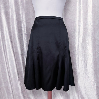 Orsay office black saten skirt ✨🦇